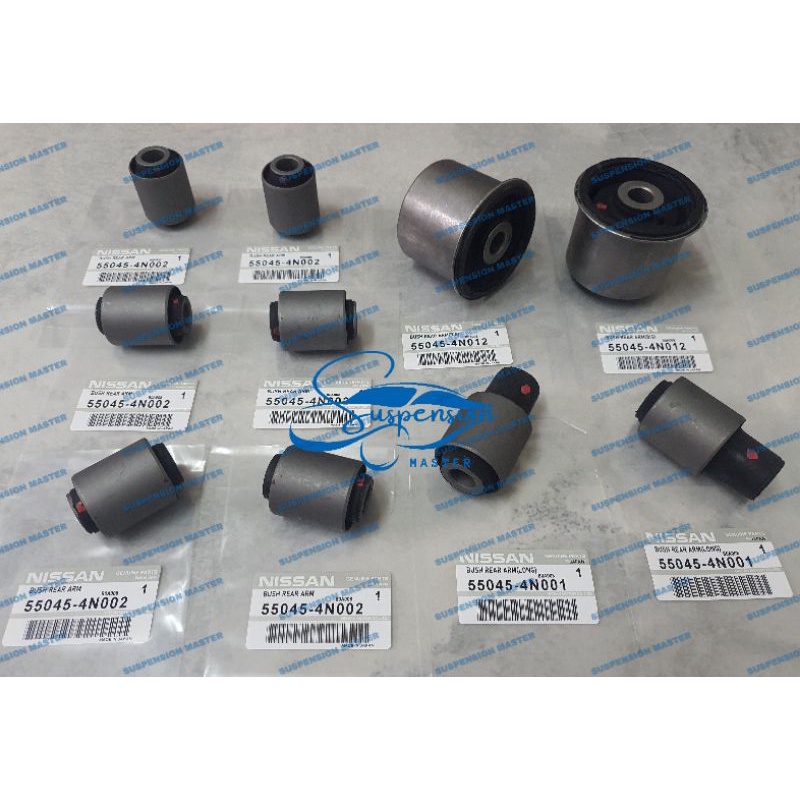 10 IN 1 SET REAR LOWER ARM BUSH /LONG LOWER ARM BUSH/ UPPER ARM BUSH