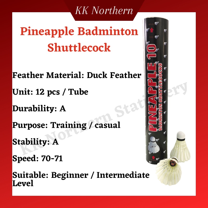 Pineapple Shuttlecock Badminton Ball Training Shuttlecock Bola ...