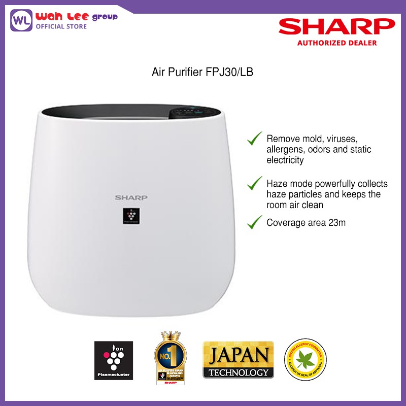 Sharp air purifier fpj30 discount