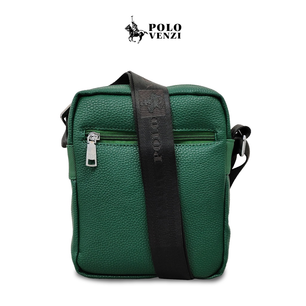 POLO VENZI Men PU Leather Crossbody Sling Bag PSL490225 Shopee Malaysia