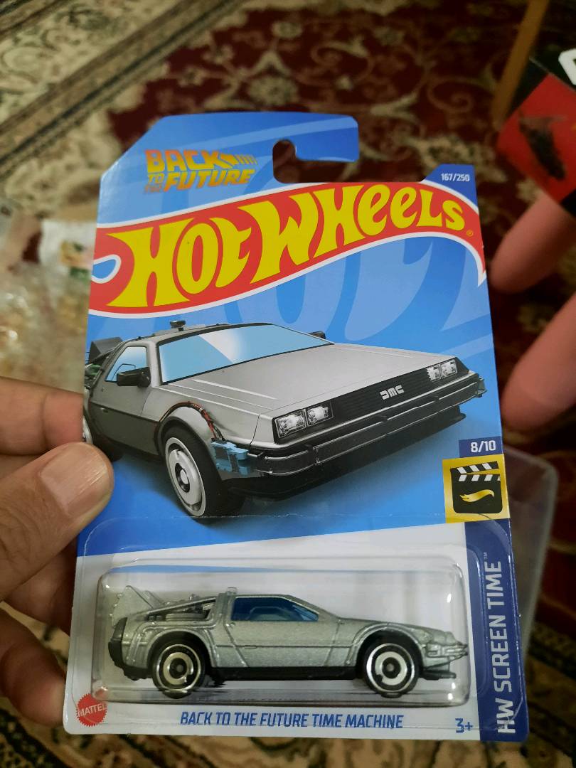 Hot Wheels BTTF Back to the future Time Machine - Case H & J 2022