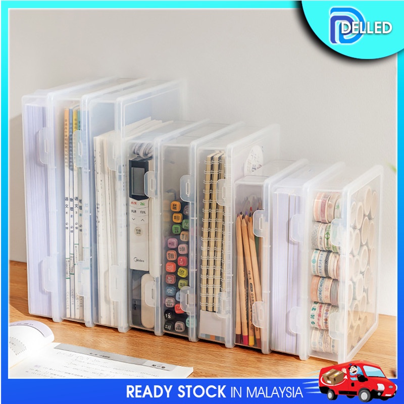 A4 Paper Storage Box Buckle Design Tearresistant Waterproof File Paper