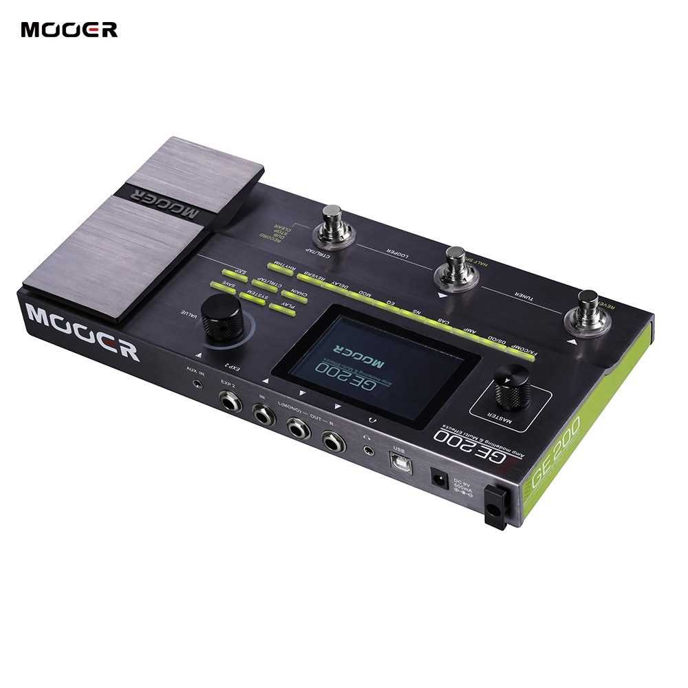 MOOER GE200 Amp Modelling & Multi Effects Pedal 55 Amplifier Models 26