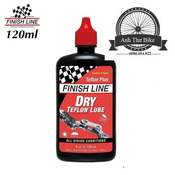 Finish Line Dry Bicycle Chain Oil 120ml Shopee Malaysia