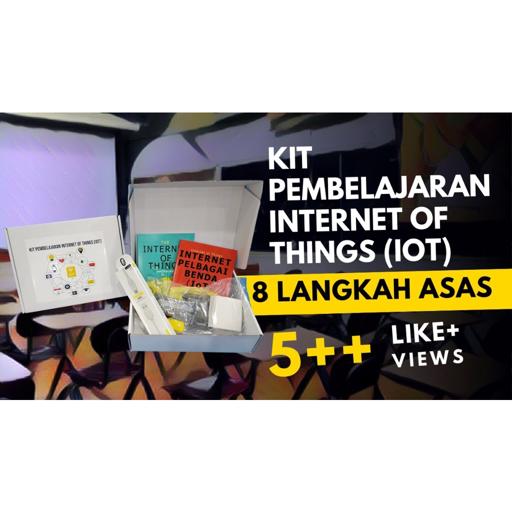 KIT PEMBELAJARAN INTERNET OF THING (IOT) - KIT IOTRONIK | Shopee Malaysia