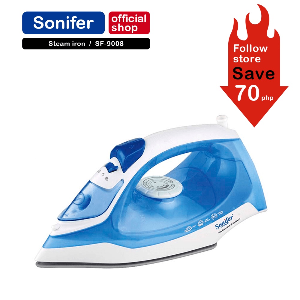 Sonifer home appliances iron steamer iron for clothes steam iron with