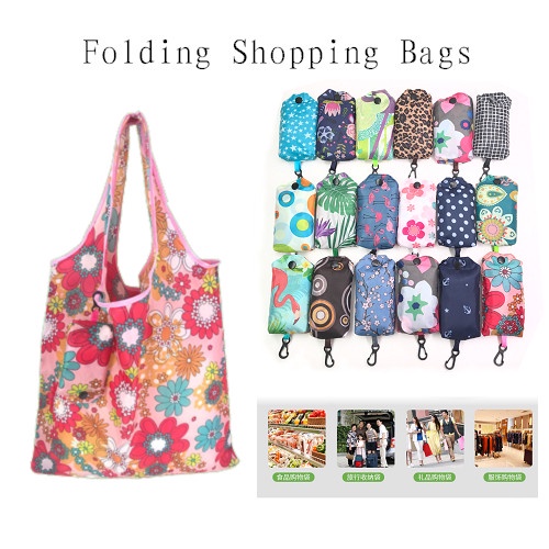 Travel folding shopping bags supermarket shopping bags tote bags ...