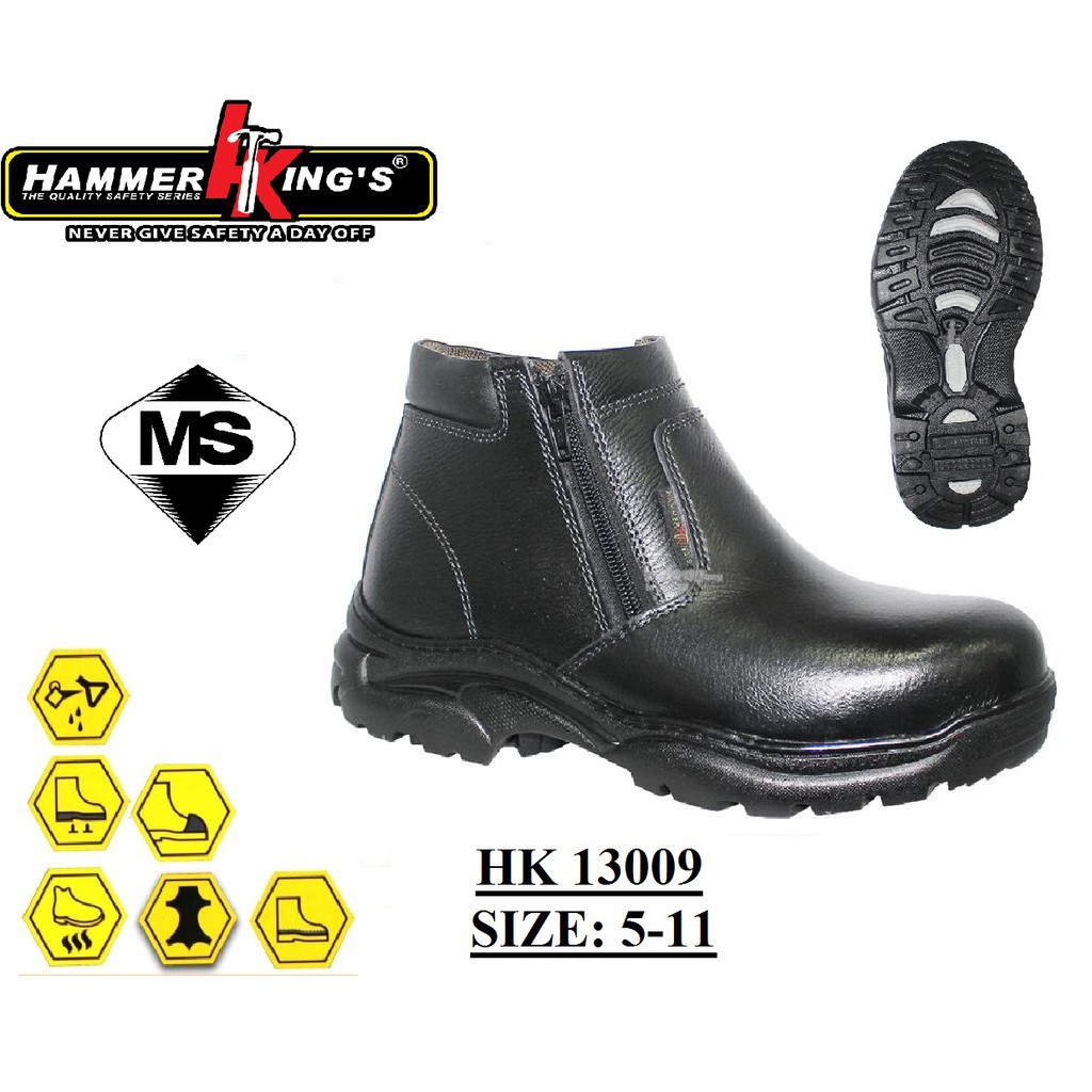 HAMMER KING SAFETY SHOES [ SIZE 511 ] HK 13005 Shopee Malaysia