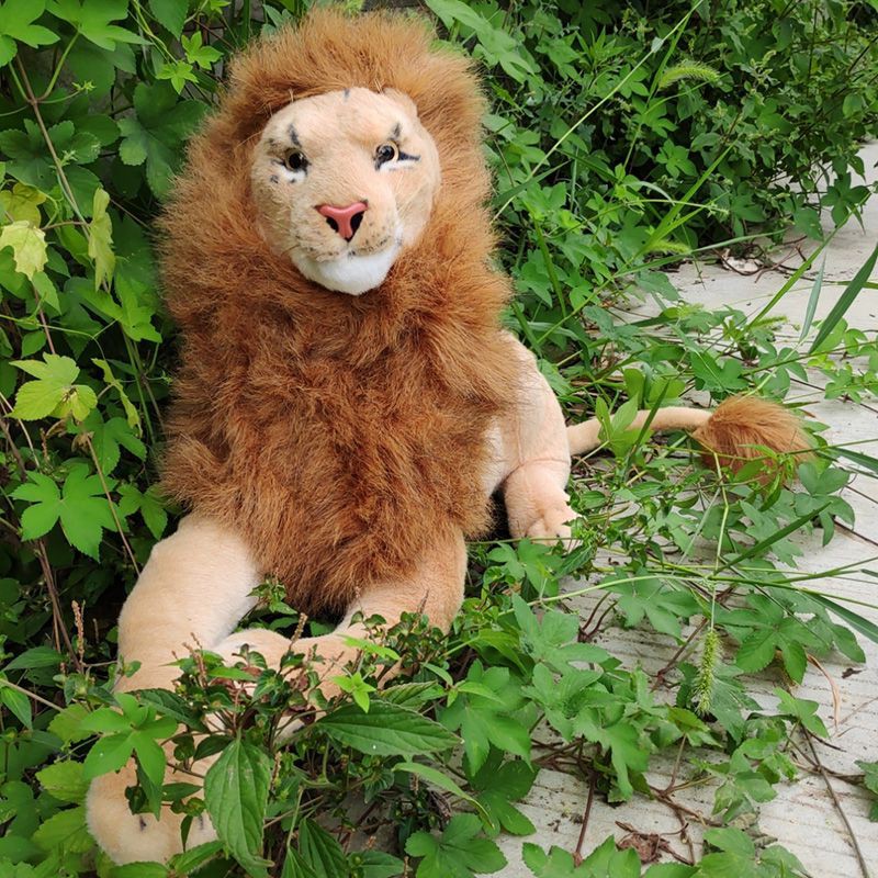 Big lion doll clearance