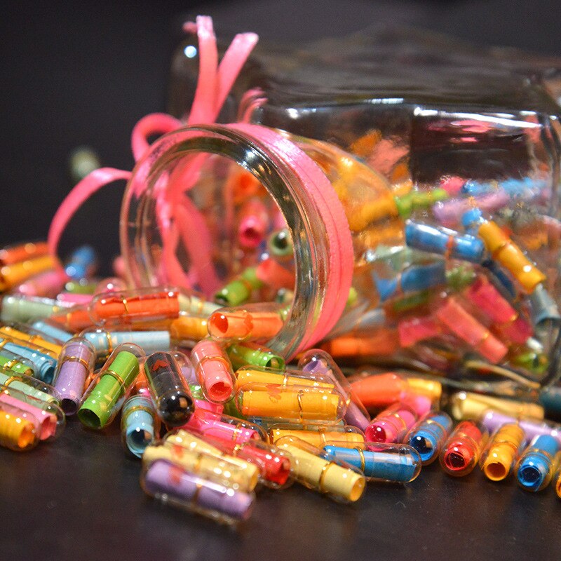 100PCS Expression Message Capsule,Mini Message Capsules | Shopee Malaysia