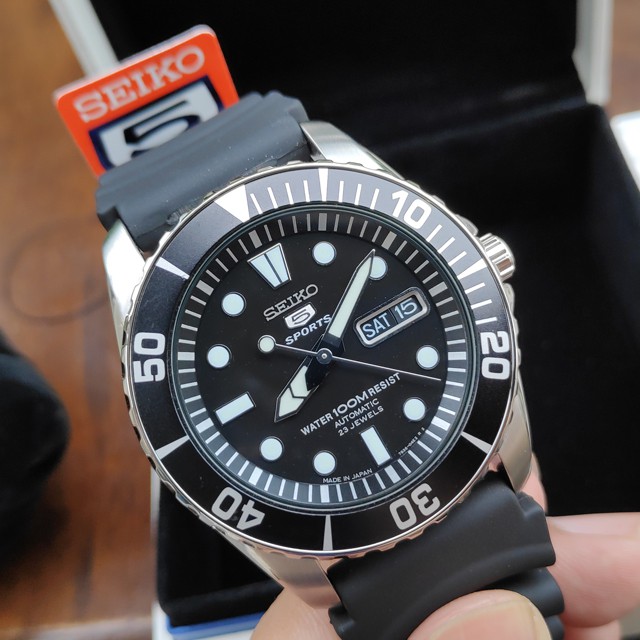 Seiko Sports Automatic SNZF17J2 Watch SNZF17 Shopee Malaysia