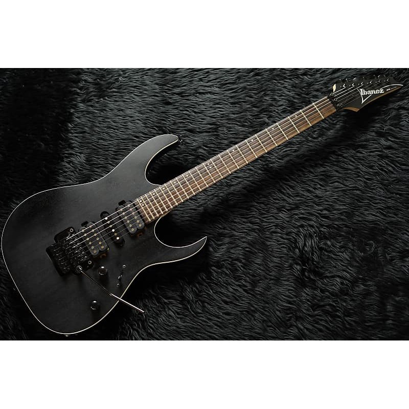 Ibanez RG370ZB Solid Body Electric Guitar - Weathered Black