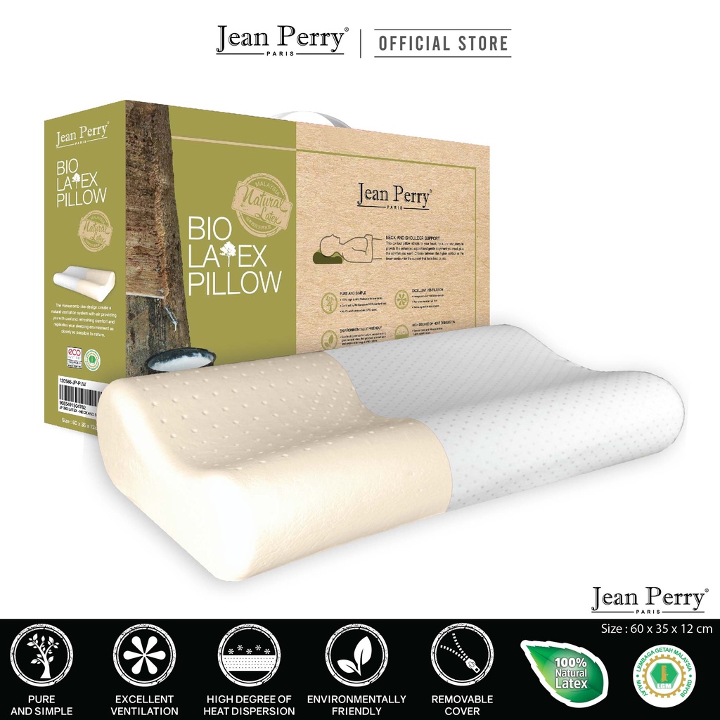 Jean perry shop bio latex pillow