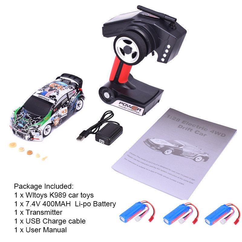 Wltoys RC Car Boy Toys Short Course Drift RC Car 284131 1/28