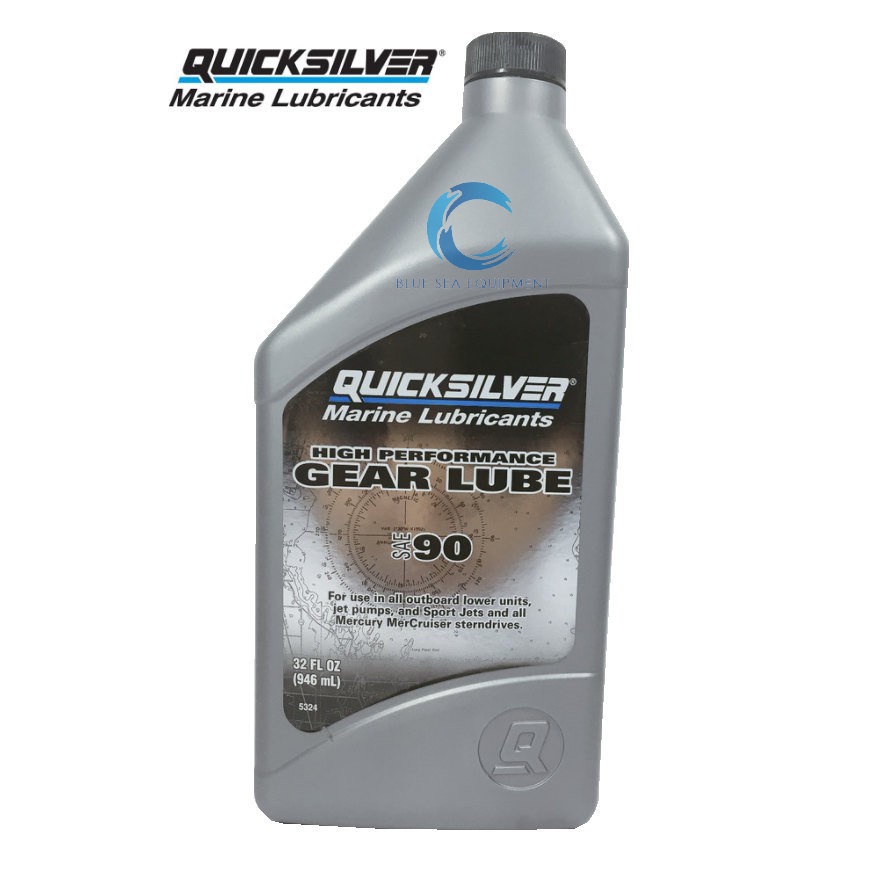 Quicksilver Marine Lubricants High Performance Gear Lube SAE 90 946ML