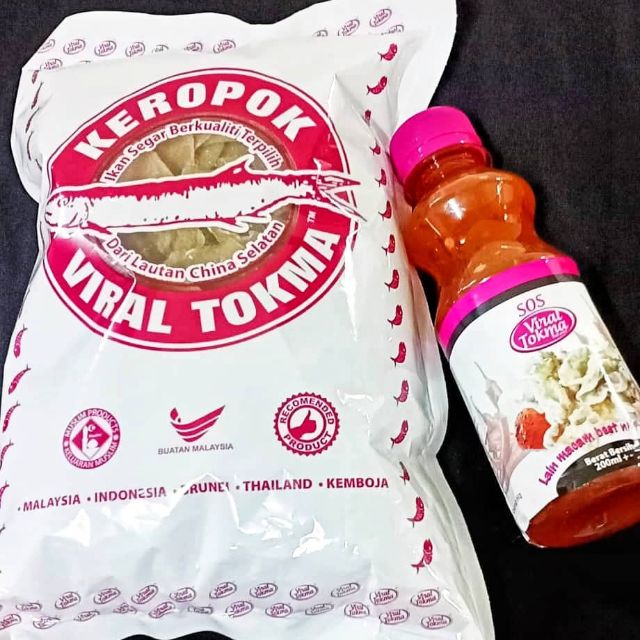 Keropok Viral Tokma Sos Pencicah Tokmakeropok Paling Nipis N Ranggup Shopee Malaysia 1528