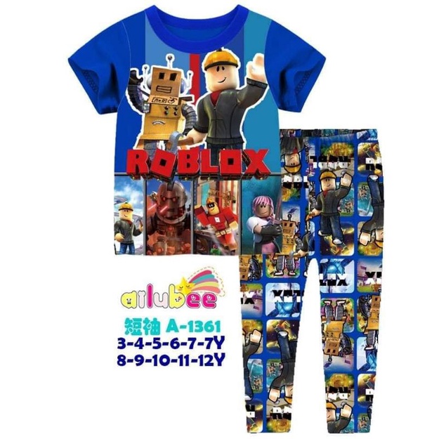 [clearance] roblox ailubee pyjamas Shopee Malaysia