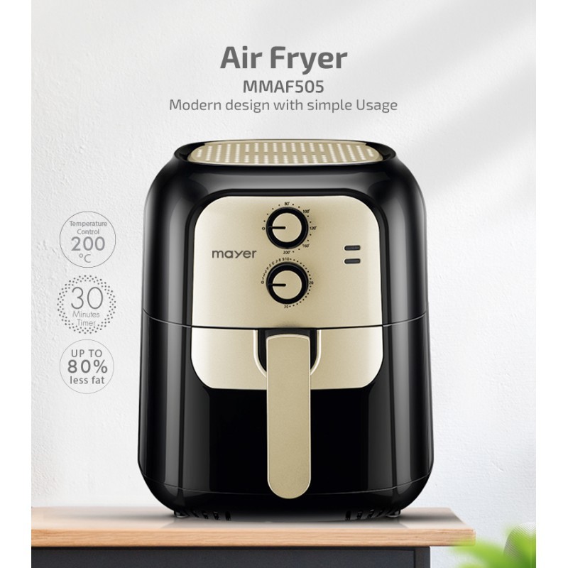 MAYER AIR FRYER MMAF505 (5.5L) Shopee Malaysia