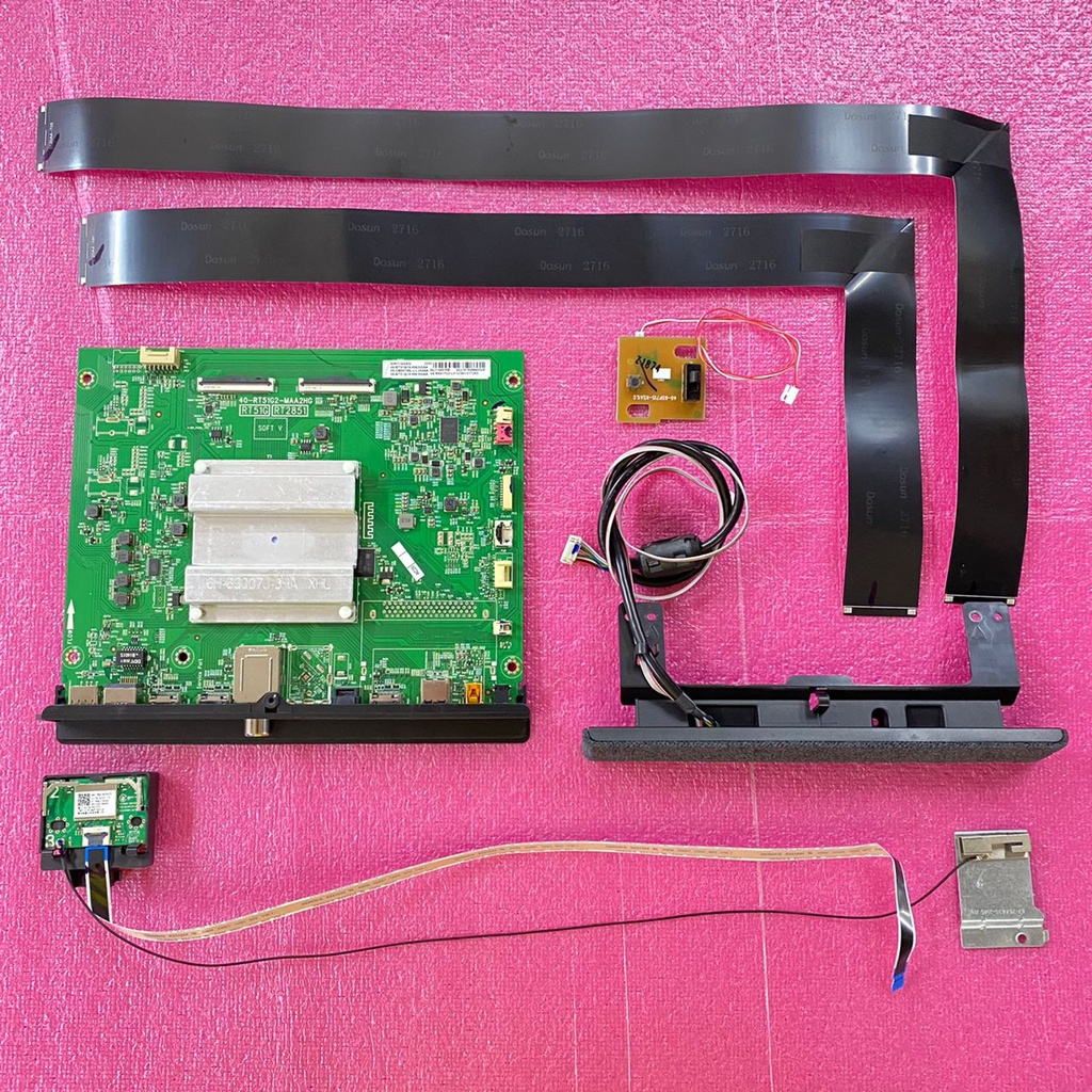 🔥USED🔥 ORIGINAL TCL 65P715 LED TV MAIN BOARD WITH LVDS CABLE AND SENSOR