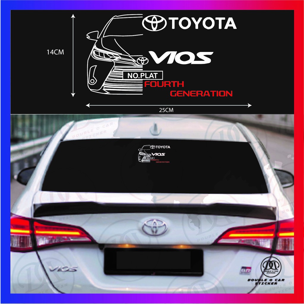 [Ready Stock]TOYOTA VIOS FORTH GENERATION SHAPE&WORDS HIGH GRADE ...