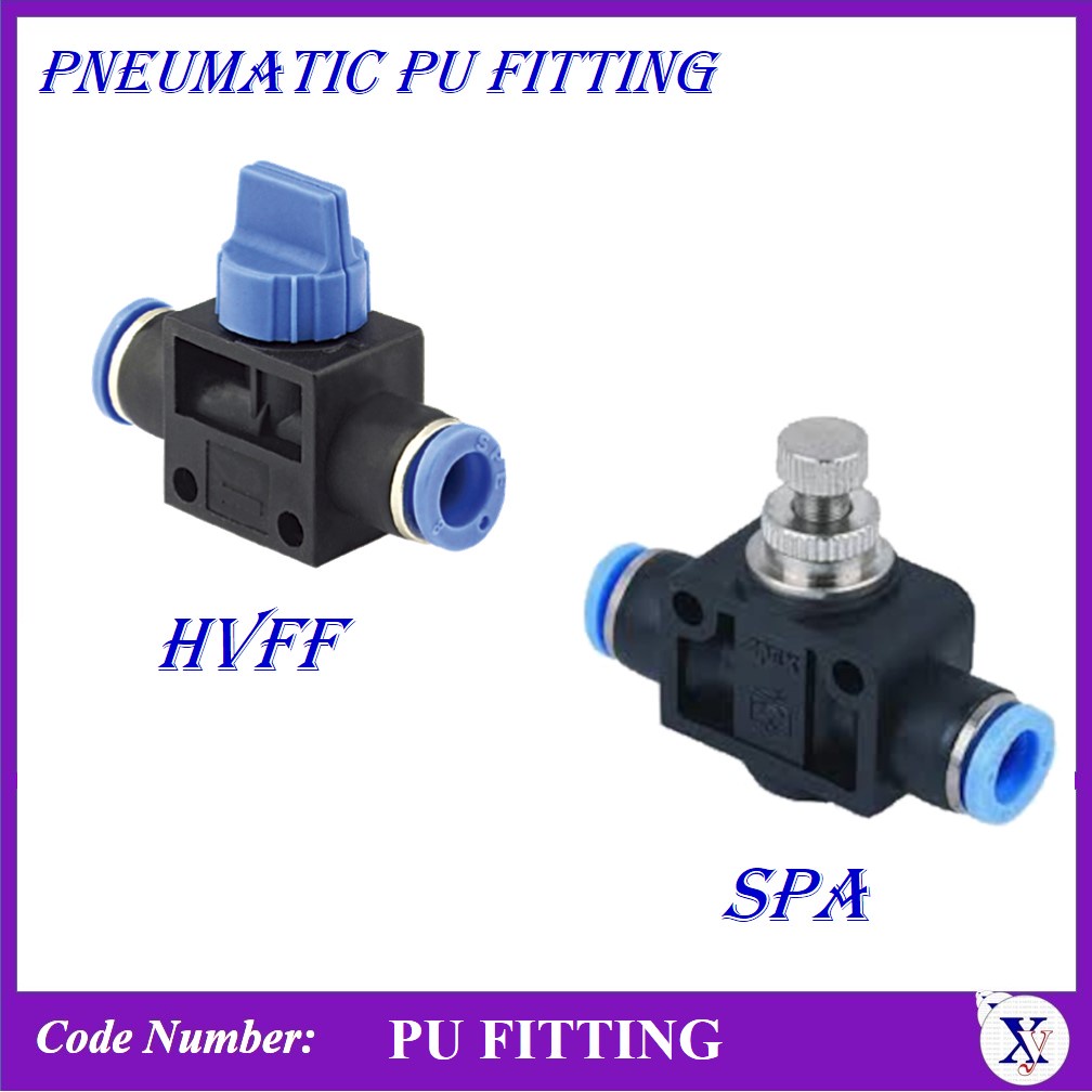 SPA , HVFF PNEUMATIC FITTING PUSH IN FITTING | HOSE TUBE CONNECTOR ...