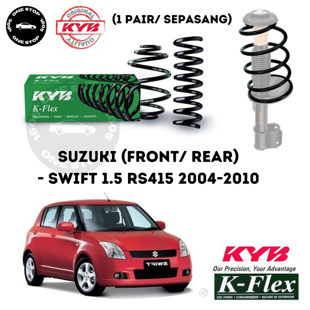 SUZUKI SWIFT 1.5 RS415 2004-2010 DEPAN/ BELAKANG KYB KAYABA KFLEX COIL ...