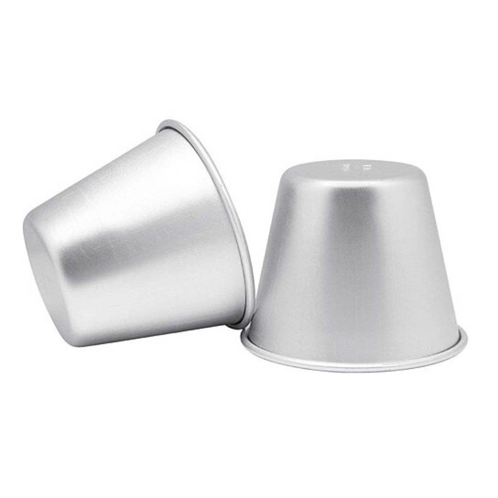 Diameter 5.5 cm Pudding Moulds Mini Aluminum Pudding Cups Nonstick Egg ...