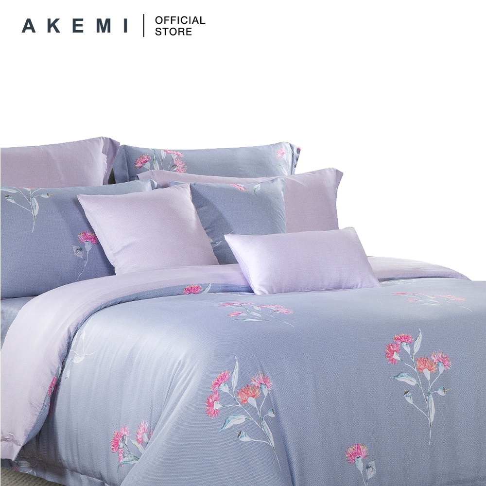 AKEMI TENCEL™ Modal Ardent Quilt Cover Set 880TC (Super Single/ Queen ...