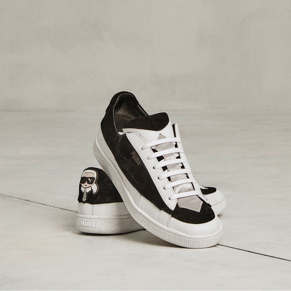 Puma x karl 2025 lagerfeld suede classic sneakers