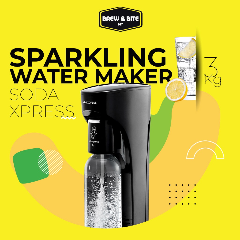 Soda Xpress Pinnacle Soda Maker Set Kit Beverage Machine for bartender mixologist juice works