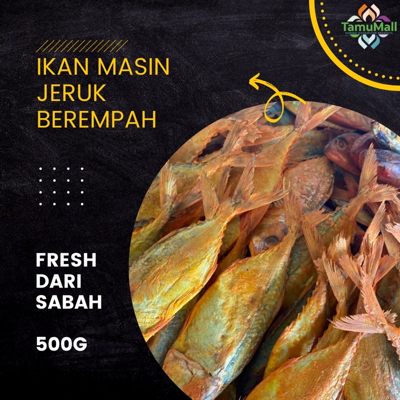 Ikan Masin Jeruk Berempah Ikan Lumahan Kembung 500g Shopee Malaysia