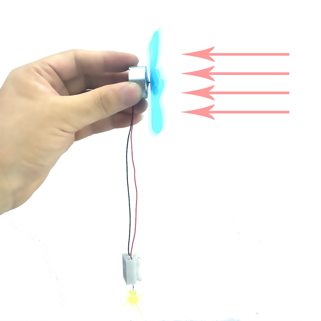 Micro Motor Wind Turbine Generator – 2V-22V 3000rpm DIY Alternator