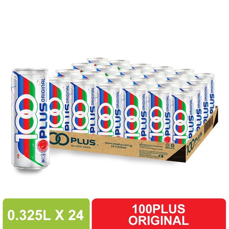 100 Plus Zero Sugar, 24 x 325ml : : Grocery