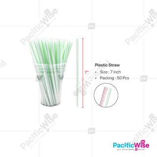 Straw/Plastic Straw/Flexible Straw Black/Paper Straw-1 Pack