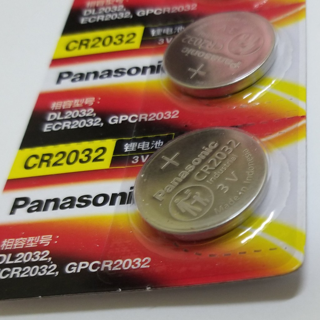 Panasonis Casio watch battery CR2032 Premier Brand bateri jam digital ready stock spare part Jam Tangan 1pcs