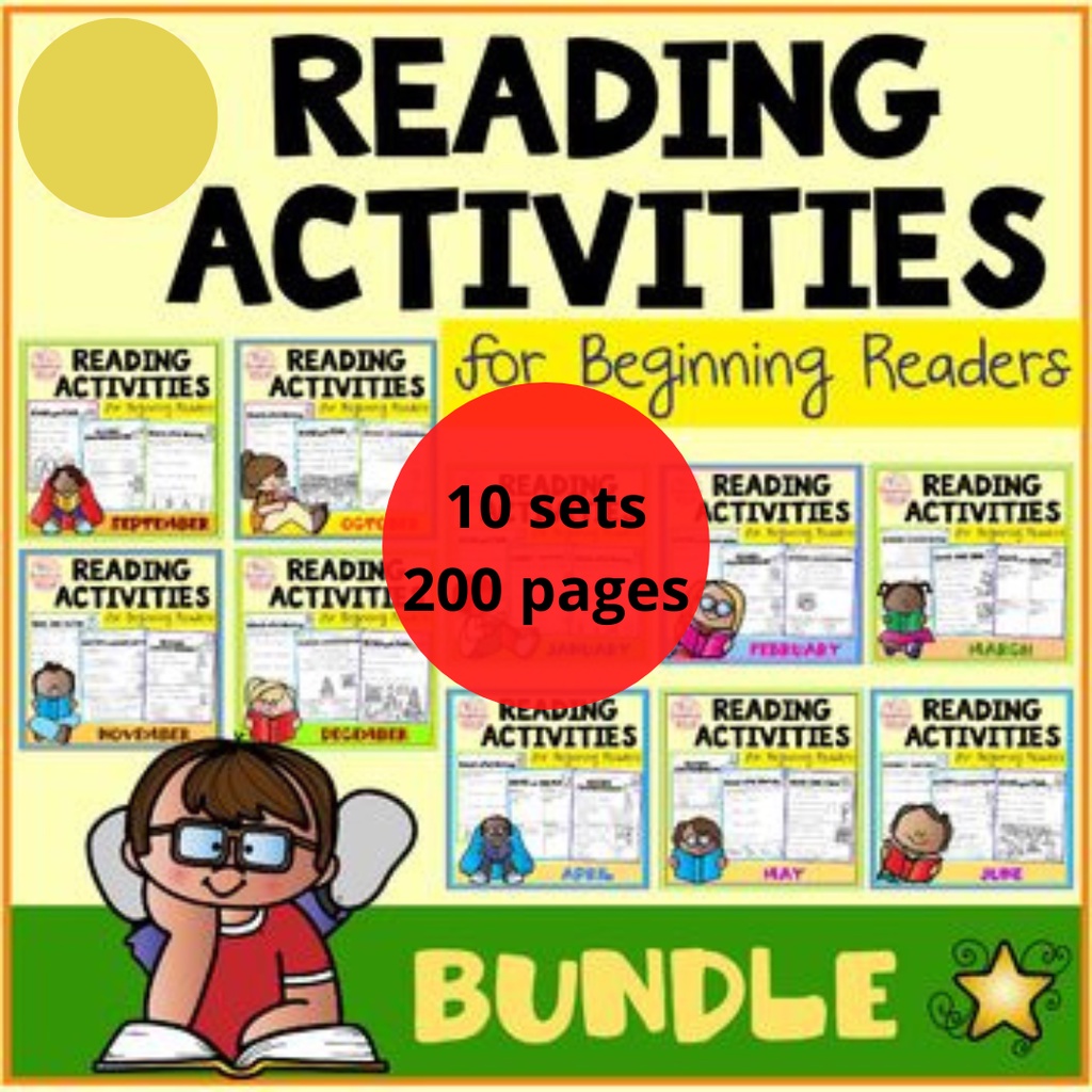 (PDF) Preschool worksheet reading activities for beginning readers 10 ...