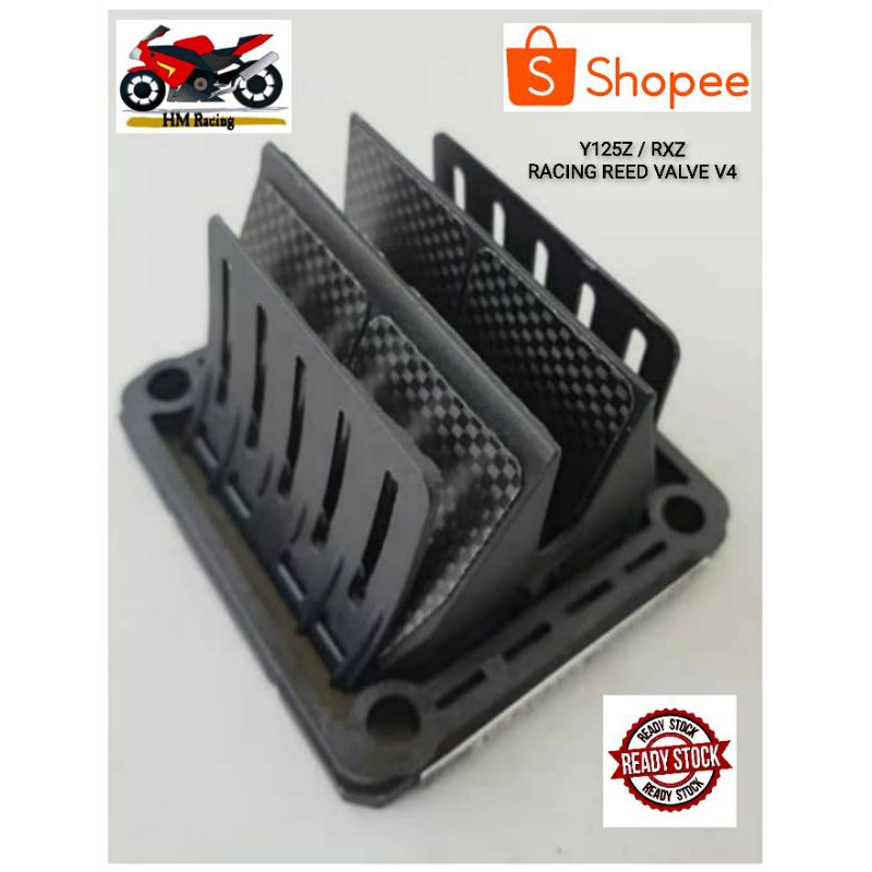 YAMAHA Y125Z RXZ - V4 RACING REED VALVE V4 (READY STOCK SABAH SARAWAK ...