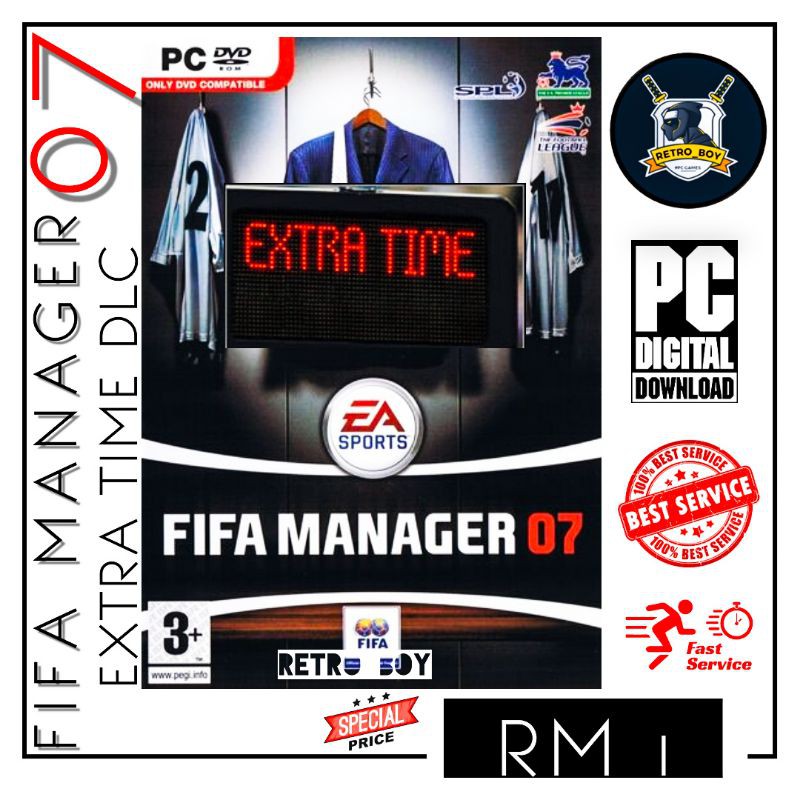 FIFA MANAGER 07: EXTRA TIME DLC [DIGITAL DOWNLOAD] | Shopee Malaysia