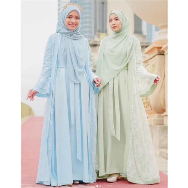INNER DRESS cotton plain abaya jubah murah inner dress plus size