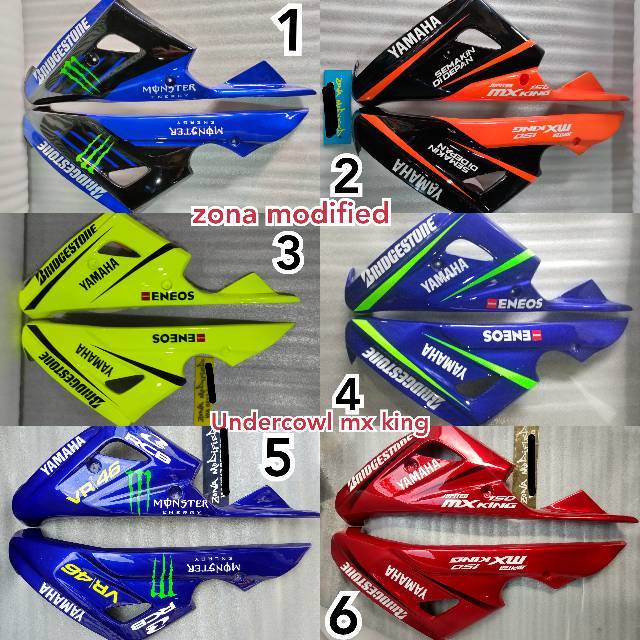 Undercowl Mx King Latest Version Shopee Malaysia