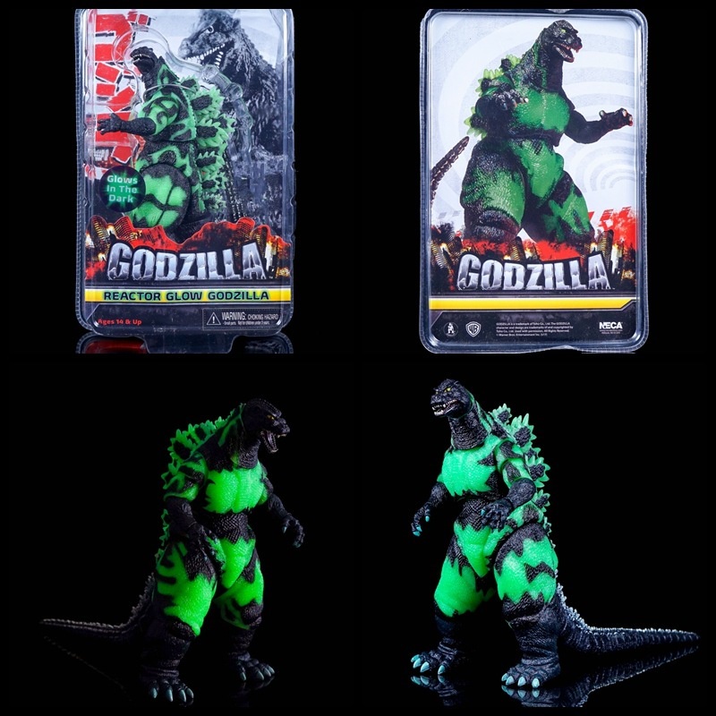 NECA reactor glow Godzilla luminous version joint movable dinosaur doll
