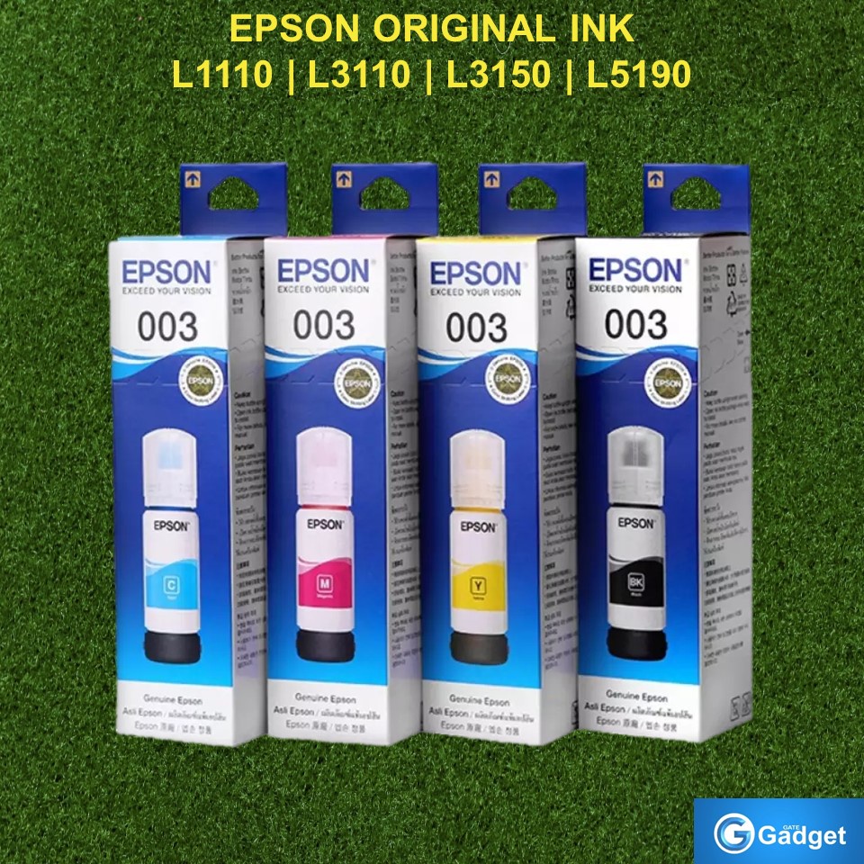 EPSON ORIGINAL INK 65ML FOR PRINTER L1110 / L3100 / L3101 /L3110 ...