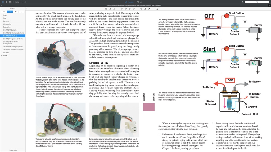 HOW TO TROUBLESHOOT, REPAIR, MODIFY MOTORCYCLE ELECTRICAL SYSTEM (2014 ...
