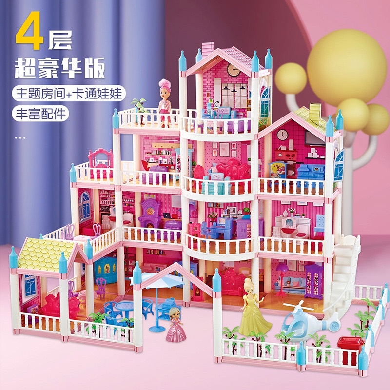 Barbie princess house clearance