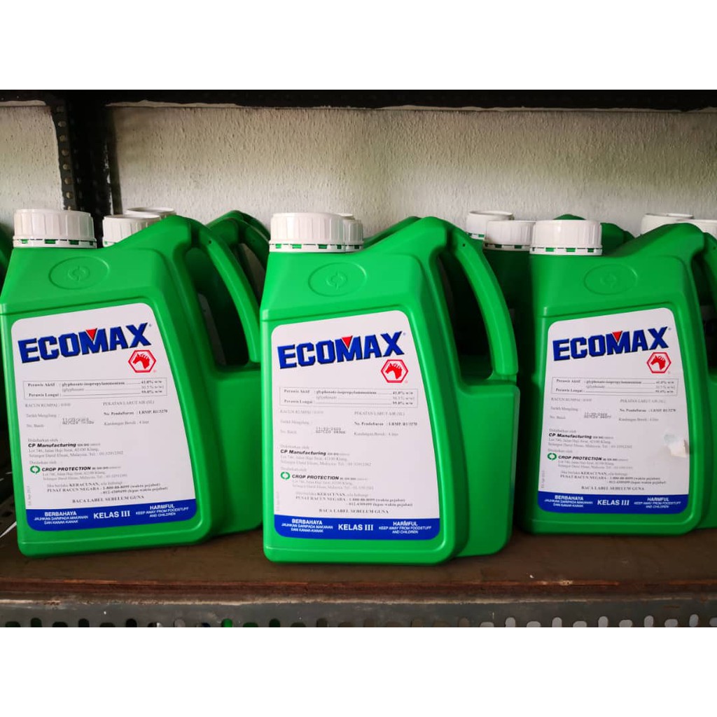 Racun Rumpai Ecomax 4L | Shopee Malaysia