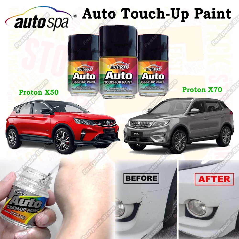 For PROTON X50 X70 Auto Spa Car Colour Touch Paint Cat Kereta Clear ...