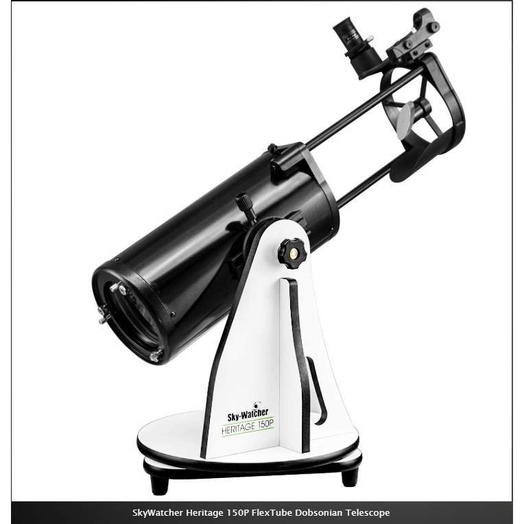 Synta SkyWatcher Heritage 150P Flextube Dobsonian Reflector Telescope