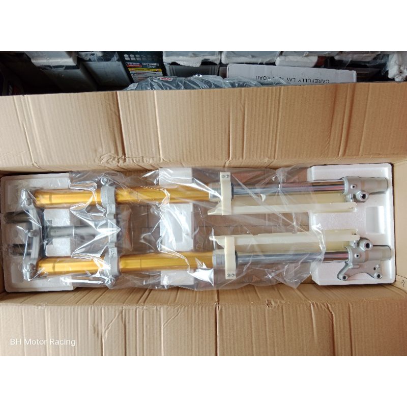 Fork Depan KLX 150 Front Fork KLX 150 upside down Alloy Complete Set Shopee Malaysia