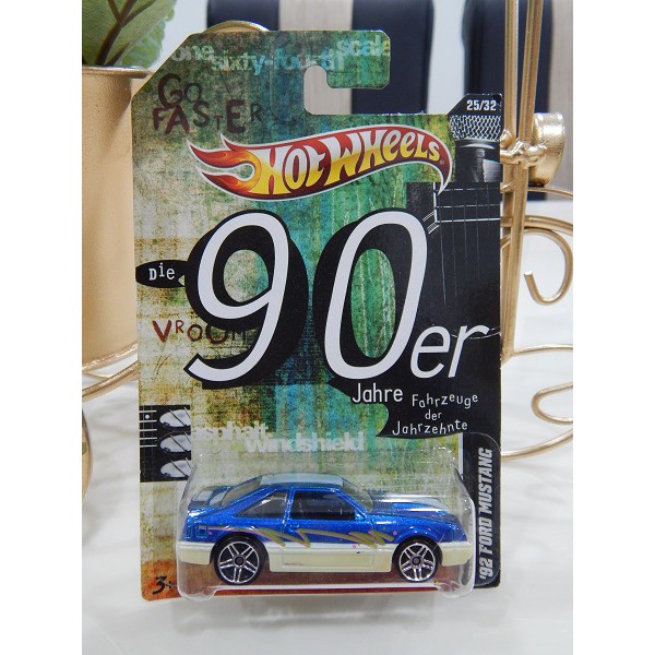 92 mustang best sale hot wheels