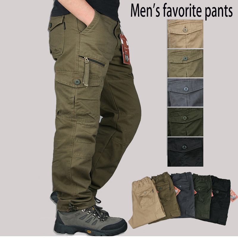 MULTI POCKET CARGO PANTS